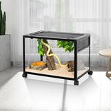 REPTIZOO 26 Gallon Terrarium Glass/Metal, Size 16.0 H x 24.0 W x 16.0 D in | Wayfair RKE604040-