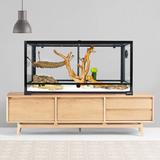 REPTIZOO 67 Gallon Terrarium Glass/Plastic/Metal, Size 18.0 H x 36.0 W x 24.0 D in | Wayfair RK0134