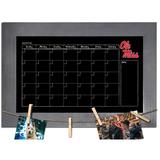 Ole Miss Rebels 11" x 19" Monthly Chalkboard with Frame & Clothespins Sign