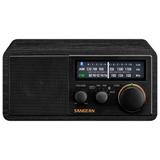 Sangean AM / FM / Aux-in / Bluetooth Wooden Cabinet Radio Black SG-118