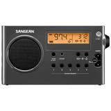 Sangean AM / FM Compact Digital Tuning Portable Radio Gray-Black SG-106