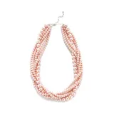 Belk 18 Inch Pearl Necklace, Pink