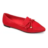 Journee Collection Muriel Women's Flats, Size: 11, Red