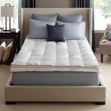 Pacific Coast Down on Top Feather Bed Mattress Topper 230 Thread Count Feathers 525 Fill Power Down