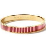 Kate Spade Jewelry | Kate Spade Gold Pink Enamel Full Circle Bracelet | Color: Gold/Pink | Size: Os