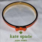 Kate Spade Jewelry | Kate Spade Take A Bow Bracelet | Color: Orange | Size: Os
