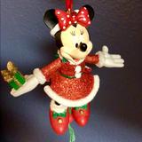 Disney Holiday | Minnie Mouse Ornament | Color: Green/Red | Size: Os