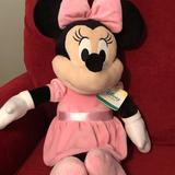 Disney Toys | Disney Minnie Mouse Stuffed Animal (Large) | Color: Black/Pink | Size: 2 Feet Tall
