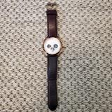 Michael Kors Accessories | Brown Leather Strapgold Michael Kors Mens Watch | Color: Brown/Gold | Size: Os
