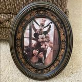 Disney Accents | Disney Beautiful Vintage, Hans Carved Wood Frame | Color: Brown/Tan | Size: Os