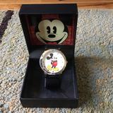 Disney Accessories | Disney Mickey Mouse Unisex Watch W Box & Warranty | Color: Red | Size: Os