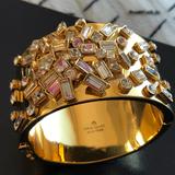 Kate Spade Jewelry | Kate Spade Kaleidoball Encrusted Bangle | Color: Gold | Size: Os