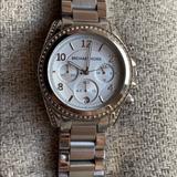 Michael Kors Accessories | Michael Kors Silver Stainless Steel Watch | Color: Silver | Size: Os