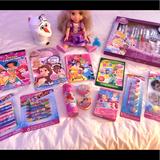 Disney Toys | Disney Princess Fun Lot With 15+ Items | Color: Tan | Size: Osb