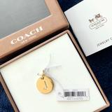 Coach Jewelry | Coach Initial J Gold-Tone Charm New In Box | Color: Gold | Size: Os