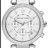 Michael Kors Accessories | Michael Kors Silver Watch | Color: Silver | Size: Os