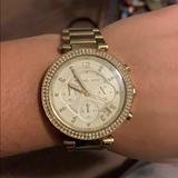 Michael Kors Jewelry | Gold Michael Kors Watch | Color: Gold | Size: Os