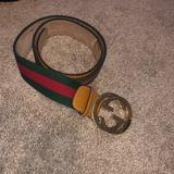 Gucci Accessories | Gucci Belt | Color: Green/Red | Size: 85
