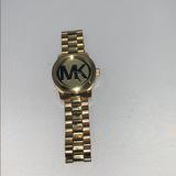 Michael Kors Accessories | Michael Kors Unisex Runway Gold Tone Watch Mk5786 | Color: Gold | Size: Os