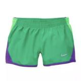 Nike Bottoms | Nike Girls Dri-Fit Running Shorts Sz 4 Nwt | Color: Green/Purple | Size: 4g