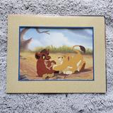 Disney Other | Lion King Ii Simba's Pride Lithograph | Color: Tan | Size: Os