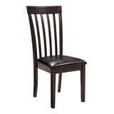 Signature Design by Ashley Furniture Dining Chairs Dark - Dark Brown Side Chair - Set of Two
