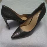 Nine West Shoes | 8m Nine West 4 Pointed Metallic Copper Gold Silve | Color: Gold/Silver | Size: 8