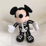 Disney Holiday | Disney Mickey Mouse Halloween Skeleton Animated | Color: Black/White | Size: 12