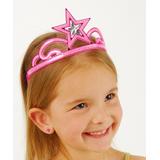 Story Book Wishes Crowns and Tiaras Pink - Pink Glitter Star Tiara