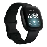 Fitbit Versa 3 Health and Fitness Smartwatch (FB511), Black