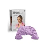 Sharper Image Aromatherapy Neck And Shoulder Wrap, Purple