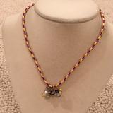 J. Crew Jewelry | J. Crew Ladies Multi Color Gemstone Necklace. | Color: Gold | Size: Os