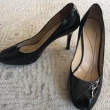 Kate Spade Shoes | Kate Spade Patent Leather Peep Toe Heels | Color: Black | Size: 8.5