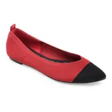 Journee Collection Veata Women's Flats, Size: 9.5, Red