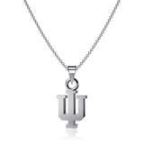 Dayna Designs Indiana Hoosiers Silver Small Pendant Necklace