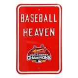St. Louis Cardinals Heaven 12" x 18" Steel Parking Sign