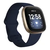 Fitbit Versa 3 Health and Fitness Smartwatch (FB511), Blue