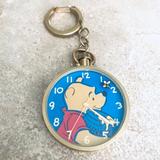 Disney Accessories | Disney's Winnie The Pooh Pocket Watchkeychain | Color: Blue/Gold | Size: One Size