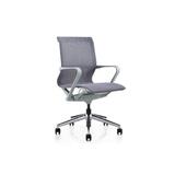Friant Prov Mesh Task Chair Plastic/Acrylic/Wood/Upholstered/Mesh in Gray, Size 36.0 H x 23.0 W x 23.0 D in | Wayfair C-PROV-GREY