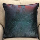 Plutus Brands Bleu Velour Luxury Euro Down/Feather/Polyester, Size 26.0 H x 26.0 W x 3.0 D in | Wayfair PBRA2334-2626-DP