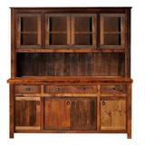 Fireside Lodge Dining Hutch Wood in Brown, Size 85.0 H x 75.0 W x 20.0 D in | Wayfair B16181-B-AT