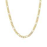 Regal Jewelry Women's Necklaces - 10k Gold Figaro Chain