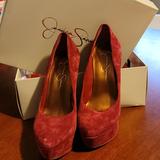 Jessica Simpson Shoes | Jessica Simpson Heels | Color: Pink/Purple | Size: 7.5