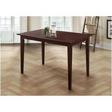 George Oliver Woolsey Dining Table Wood in Brown/Green/Red, Size 30.0 H x 47.0 W x 29.5 D in | Wayfair 0F65EE525C5F454181996AC8A819453A