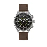 Bulova Men's Military A 15 Pilot Watch, Brown