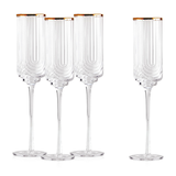 Regal Glassware Sets Flute - Set of 4