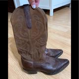 Nine West Shoes | Nine West Cowboy Boots | Color: Brown | Size: Us 7