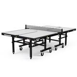 Killerspin Foldable Table Tennis Table Wood/Steel Legs in White, Size 40.0 H x 59.0 W x 130.0 D in | Wayfair 303-10