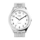 Timex Men's Easy Reader Expansion Band Watch - TW2U39900JT, Size: Large, Silver