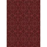 World Menagerie Vierzon Patterned Maroon Area Rug Polyester/Wool in Red, Size 60.0 W x 0.35 D in | Wayfair CBD46C5B21284818A550C04944ECBBC4